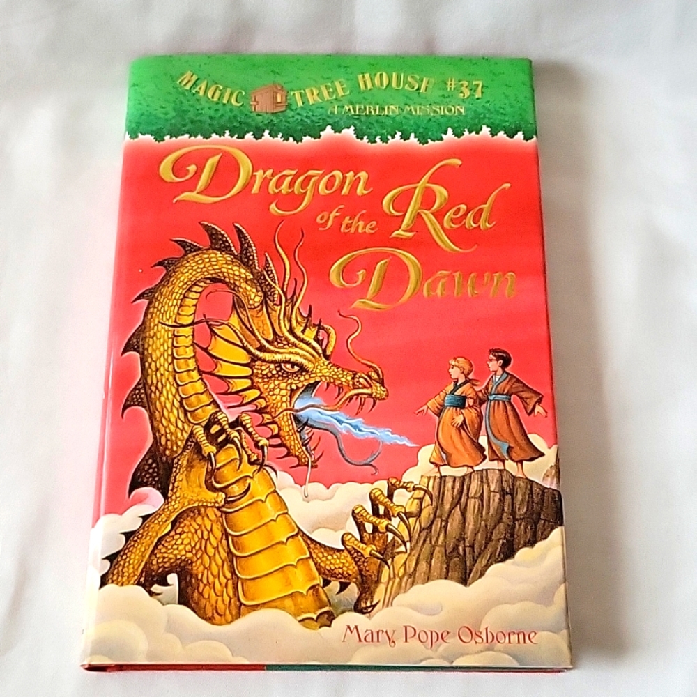 Dragon of the Red Dawn Hardcover Book